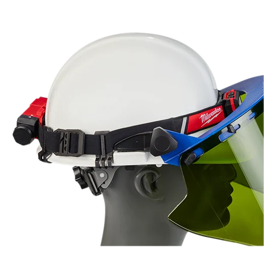 Milwaukee 2115-21 REDLITHIUM™ USB Low-Profile Headlamp – 600 lm, Rechargeable, Hard Hat Clips