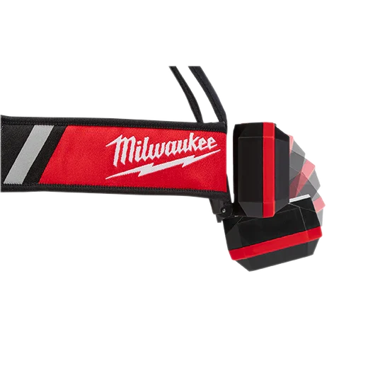 Milwaukee 2115-21 REDLITHIUM™ USB Low-Profile Headlamp – 600 lm, Rechargeable, Hard Hat Clips