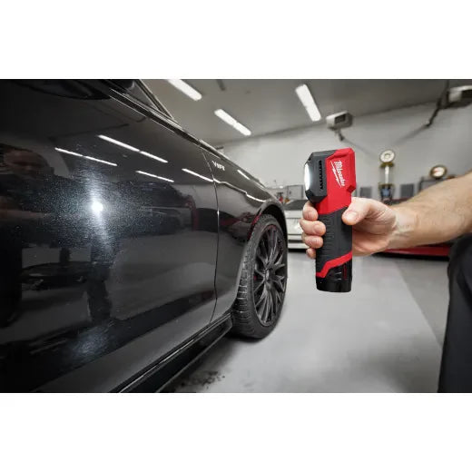 Milwaukee 2127-20 M12™ Paint and Detailing Light – 1000 lm, 98+ CRI, 5 Color Temps