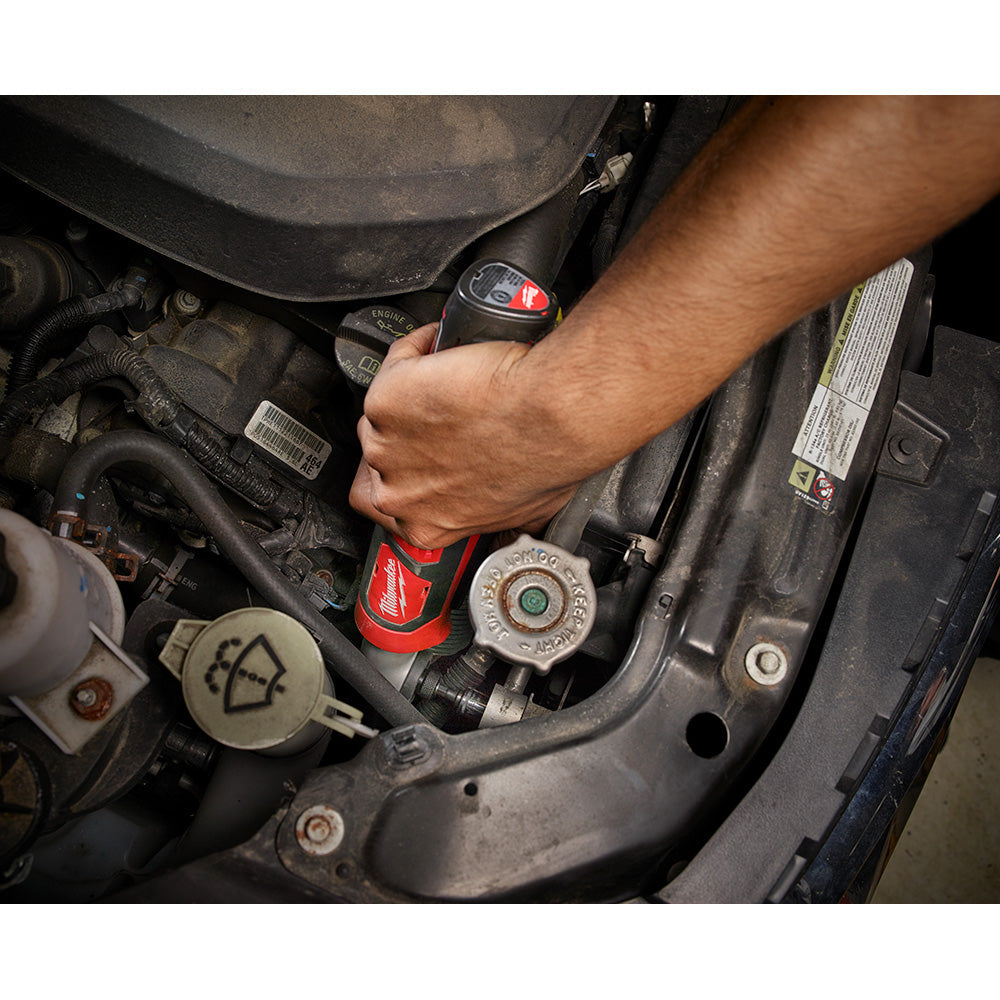 Milwaukee 2467-20 M12™ 1/4" Hex Right Angle Impact Driver – Compact, 600 in-lbs Torque