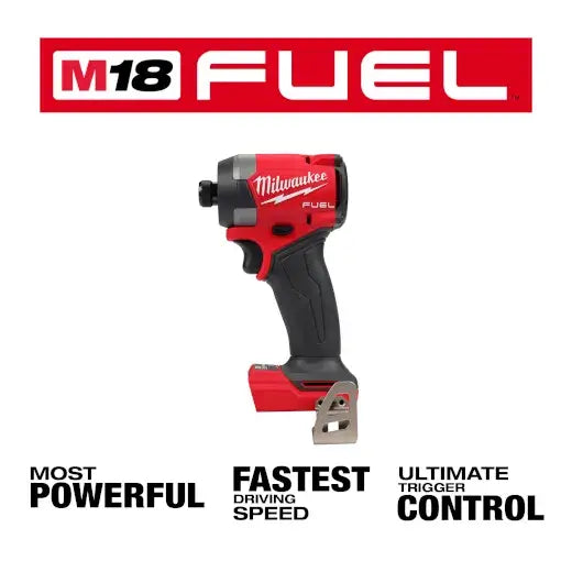 🛒 Milwaukee M18 FUEL™ 1/4" Hex Impact Driver (Tool Only) – 2953-20