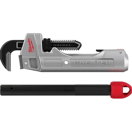 Milwaukee CHEATER™ Aluminum Adaptable Pipe Wrench – 48-22-7318