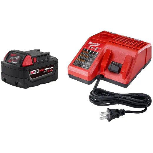 🛒 Milwaukee M18™ REDLITHIUM™ XC5.0 Starter Kit – 48-59-1850