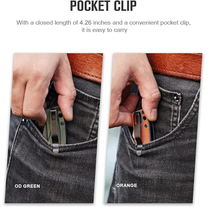 🔪 OKNIFE Mettle 2 Folding Pocket Tool – OD Green