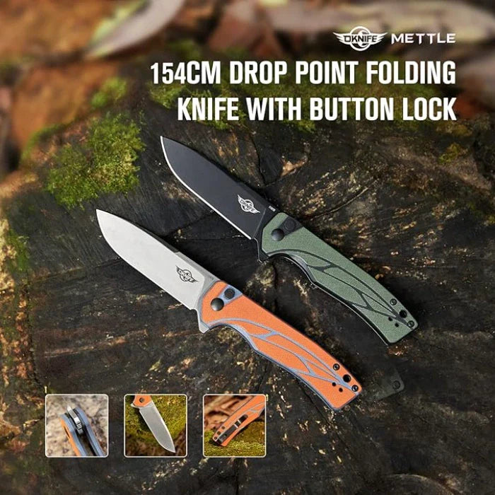 🔪 OKNIFE Mettle 2 Folding Pocket Tool – OD Green