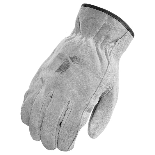 Operator Work Glove – Split Leather, Keystone Thumb, Durable Fit