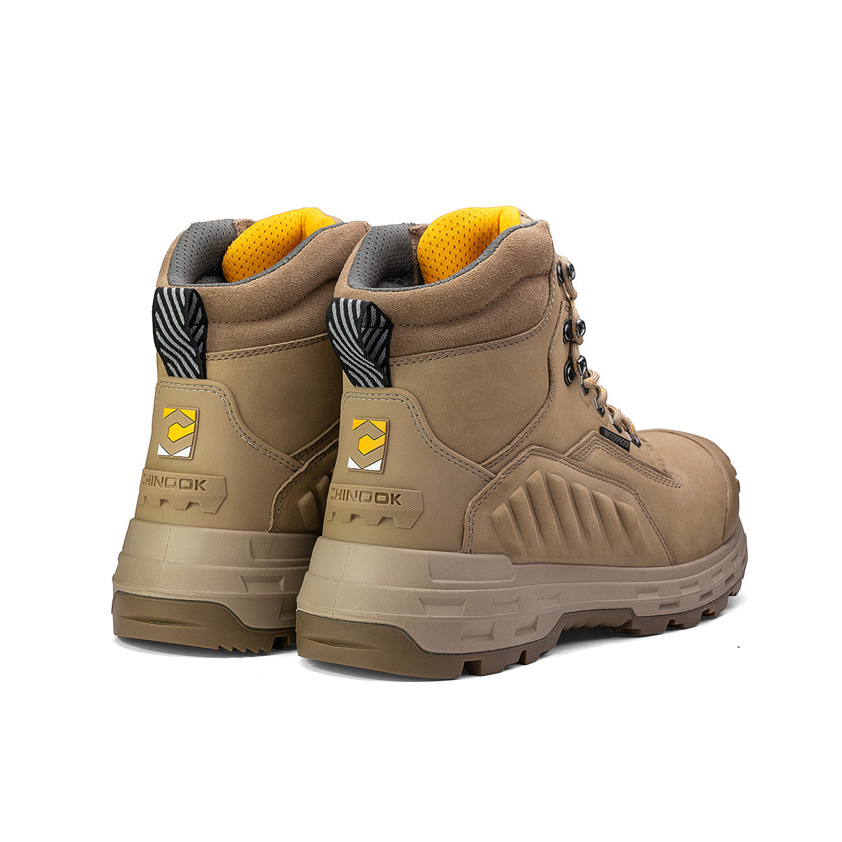 🛒 Wildwood 6” Waterproof Composite Toe Boot – Stone (Made in USA, #5700-206)