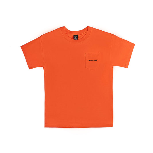 🛒 Chinook Pocket Tee – Orange (#CT-POCKT-ORG)