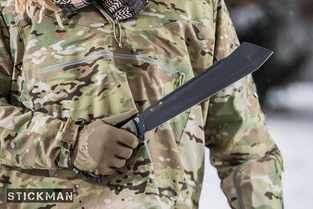 🛒 DPx Gear HEFT 12 CHOP OD – D2 Steel Bush Knife, 12.5" Blade