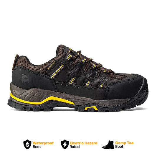 Sierra Low Composite Toe Hiker – Waterproof, Slip Resistant, EH Rated