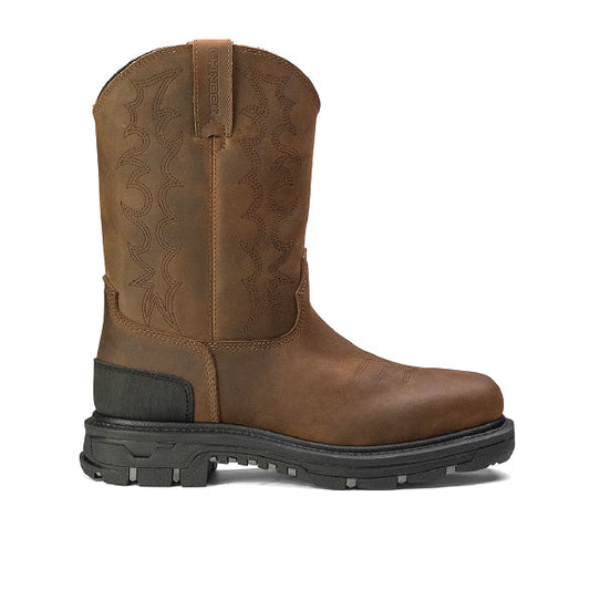 🛒 Trailboss 11” Soft Toe Western Work Boot – Brown