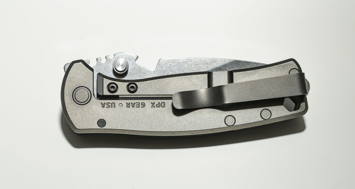 🛒 DPx Gear HEST/F Urban G10 – CPM 154 Steel, Titanium Frame, Black G10