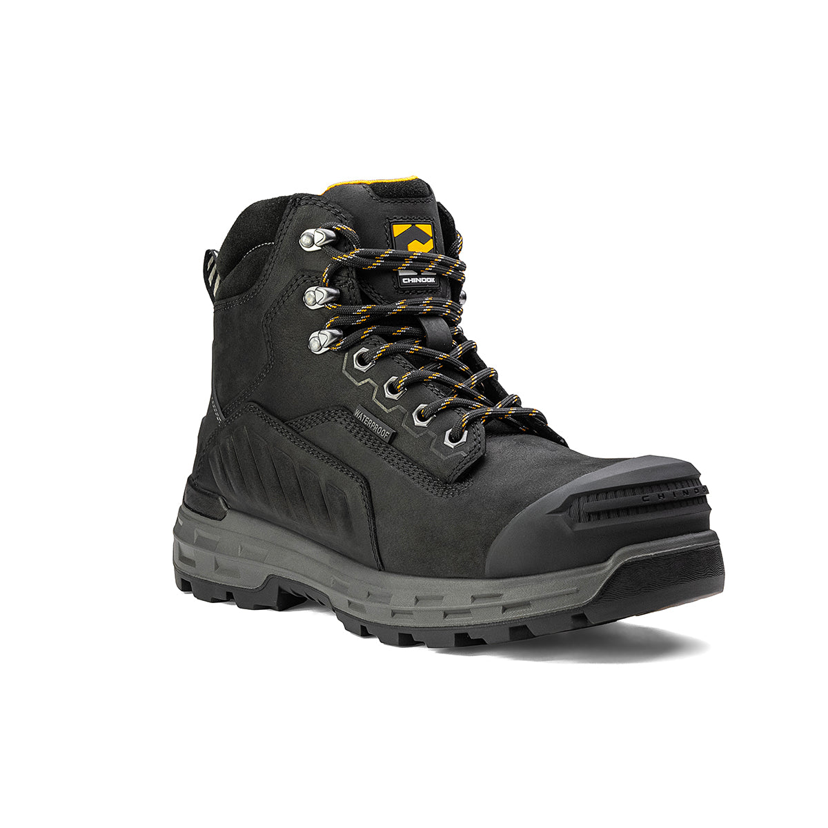 🛒 Chinook Wildwood 6” Waterproof Composite Toe Work Boot – Black (#5700-001)