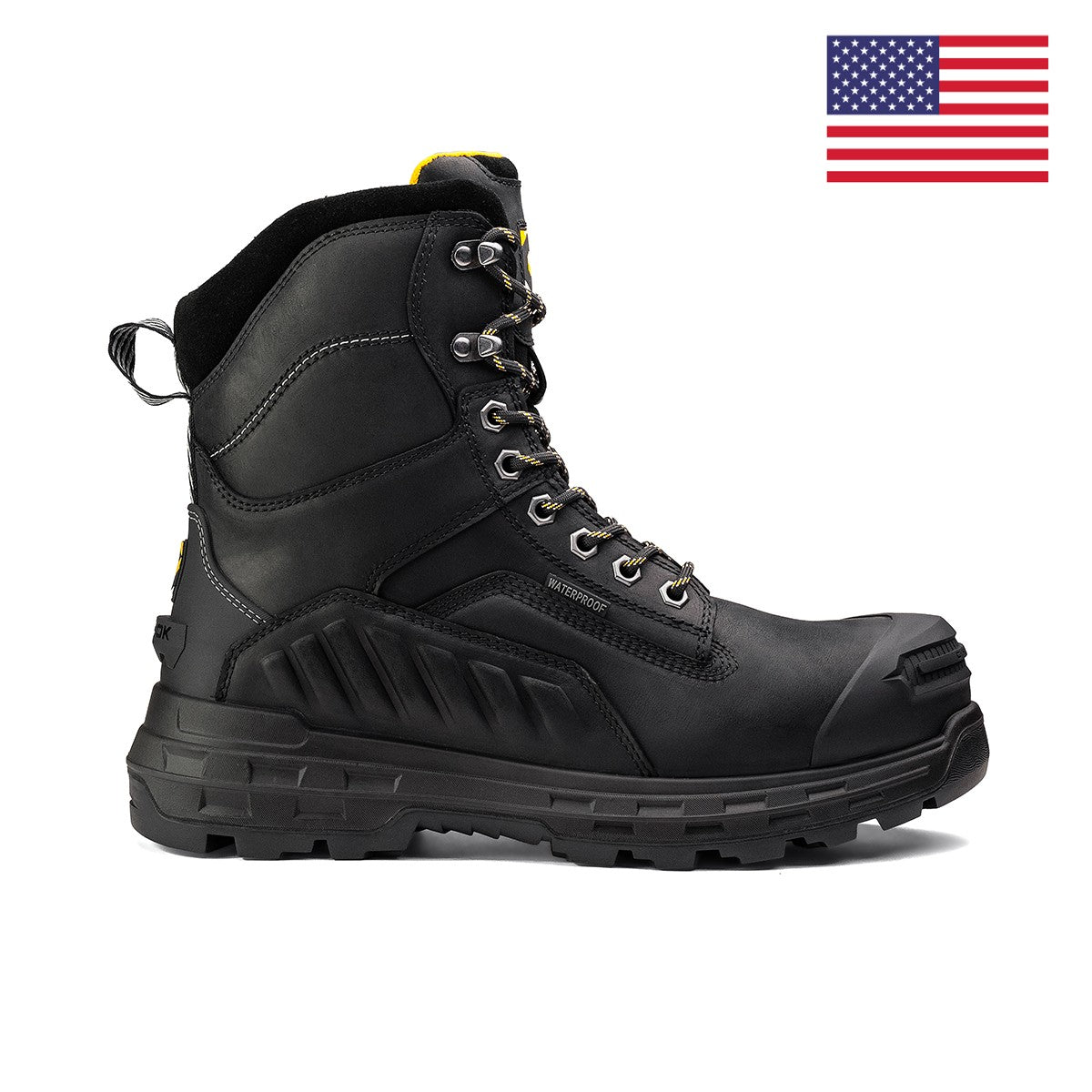 🛒 Chinook Wildwood 8” Waterproof Composite Toe Work Boot – Black (#5710-001)