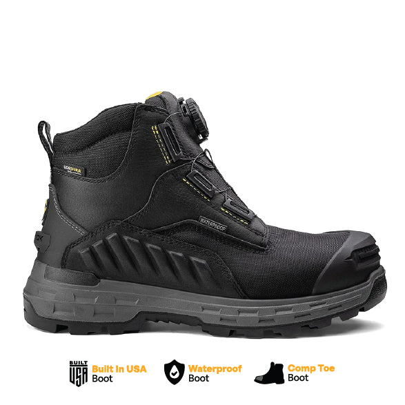 🛒 Chinook Wildwood 6” TURBOLACE™ Composite Toe Work Boot – Black (#5705-001)