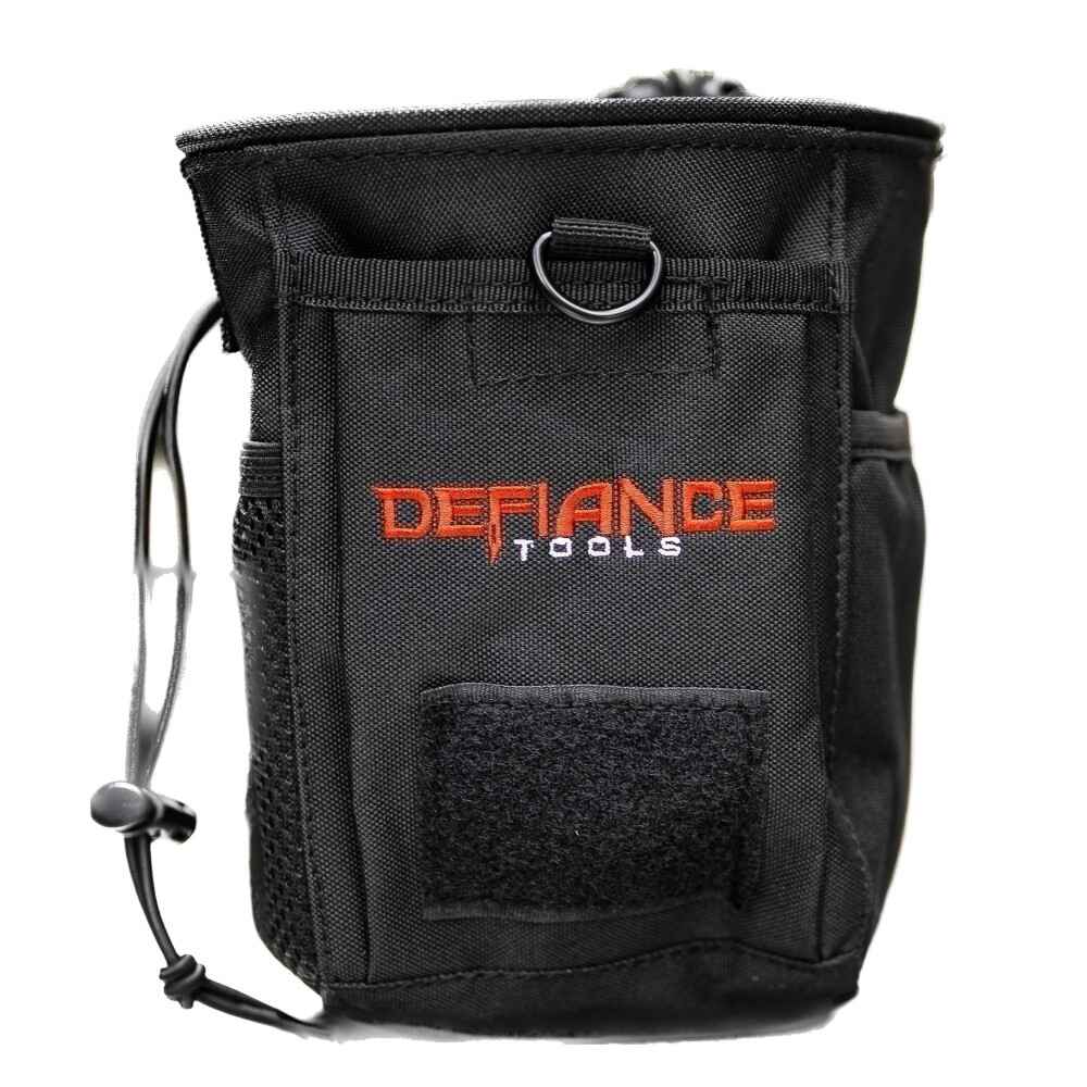 🛒 Defiance Tools MOLLE Drawstring Utility Pouch – 600D Nylon, 6"x3"x8"