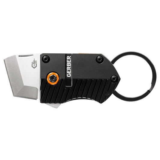 🔑 Gerber Gear Key Note Knife – Black | Compact EDC Scraper & Cutter