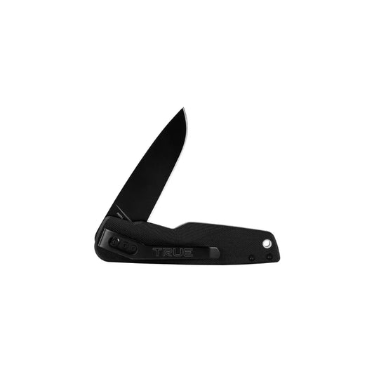 TRUE Ball Bearing Flipper Knife – 3" Drop Point | One-Hand Open, Pocket Clip